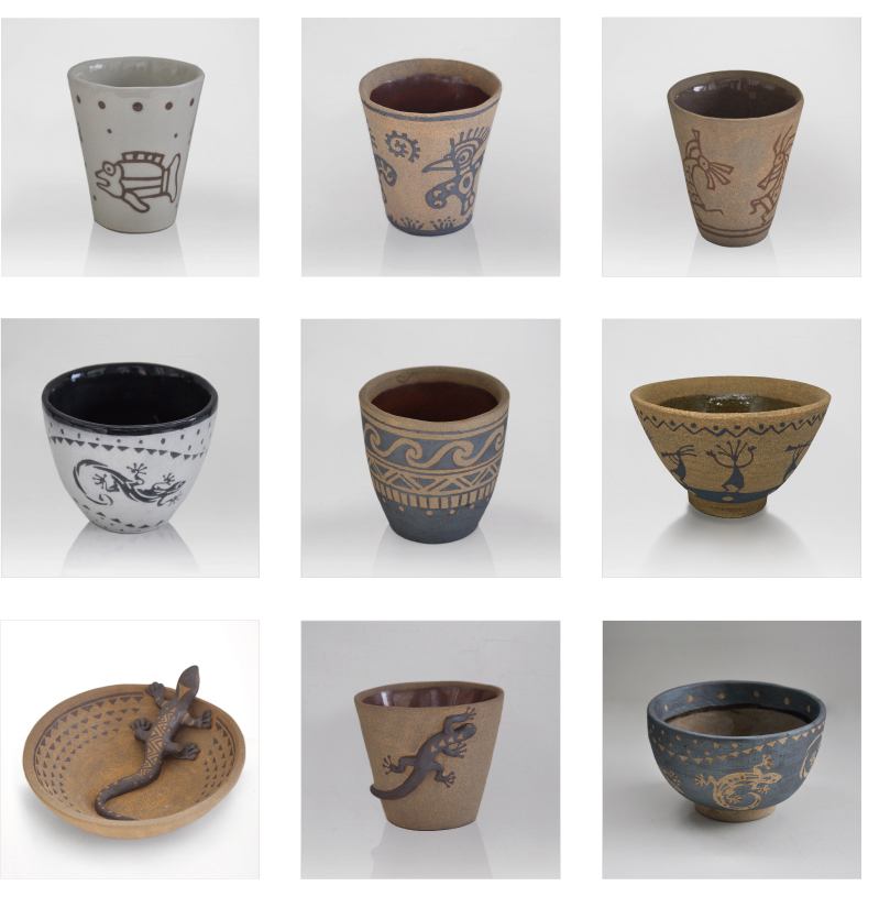 エソニックな器たち／cup & plate image
