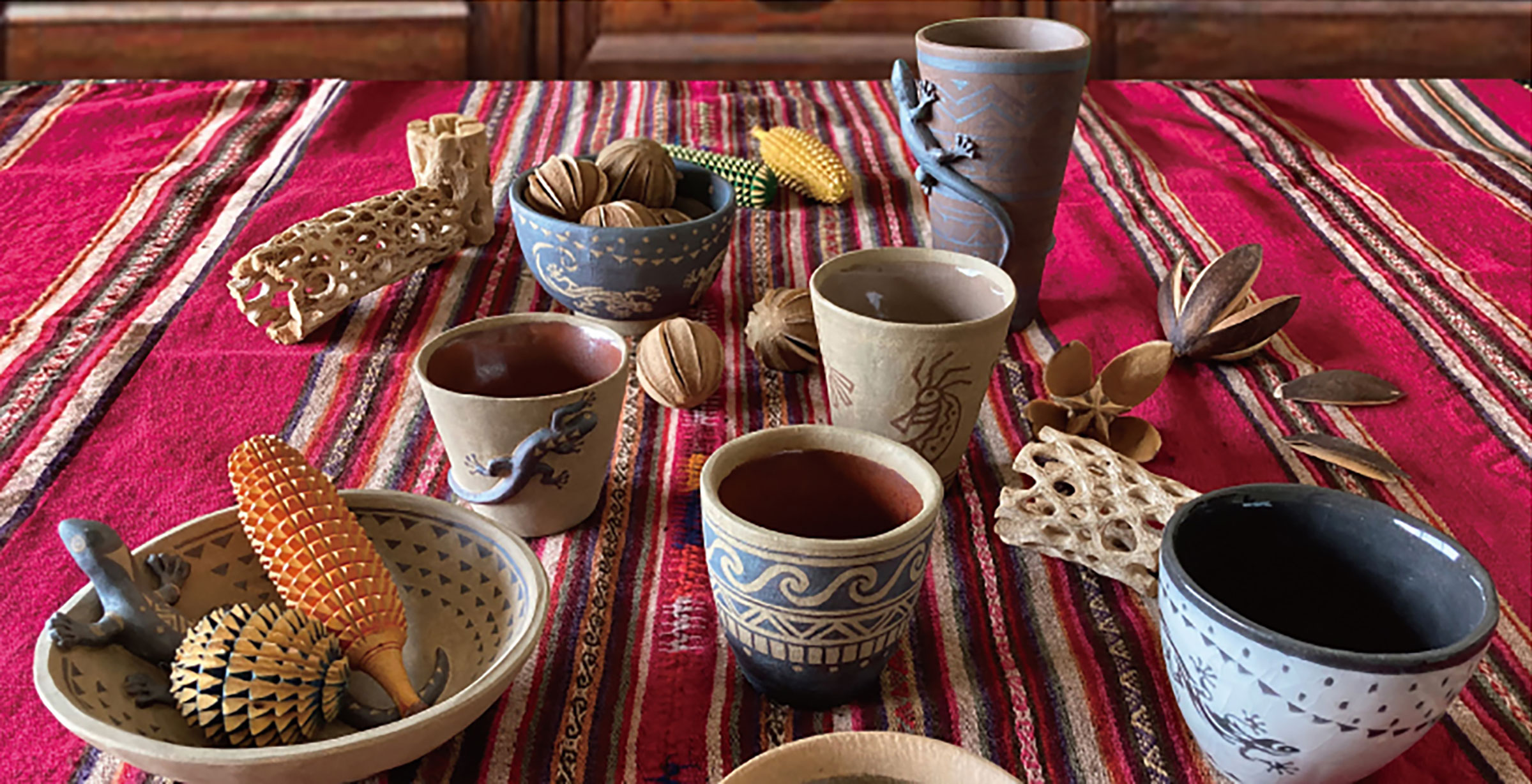 エソニックな器たち／cup & plate image